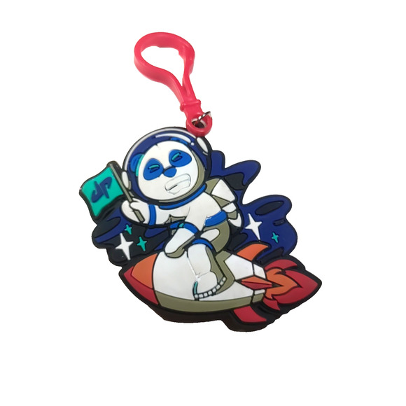 Astronaut Back Pack Buddy Keychain Dude Perfect Space Panda - Picture 1 of 4